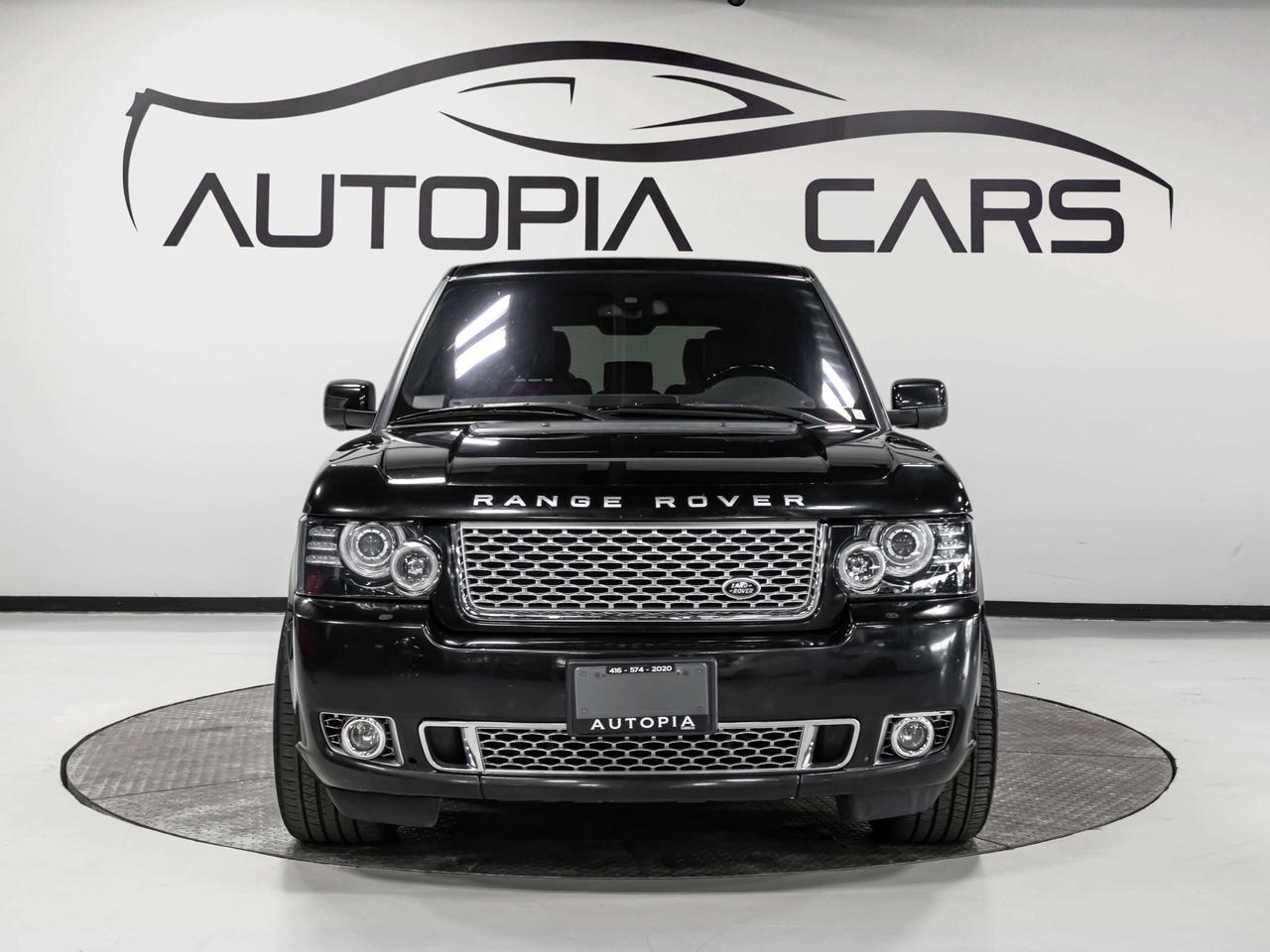 2012 Land Rover Range Rover SC AUTOBIOGRAPHY REAR DVD NAVI RED INT REAR CAM Photo1
