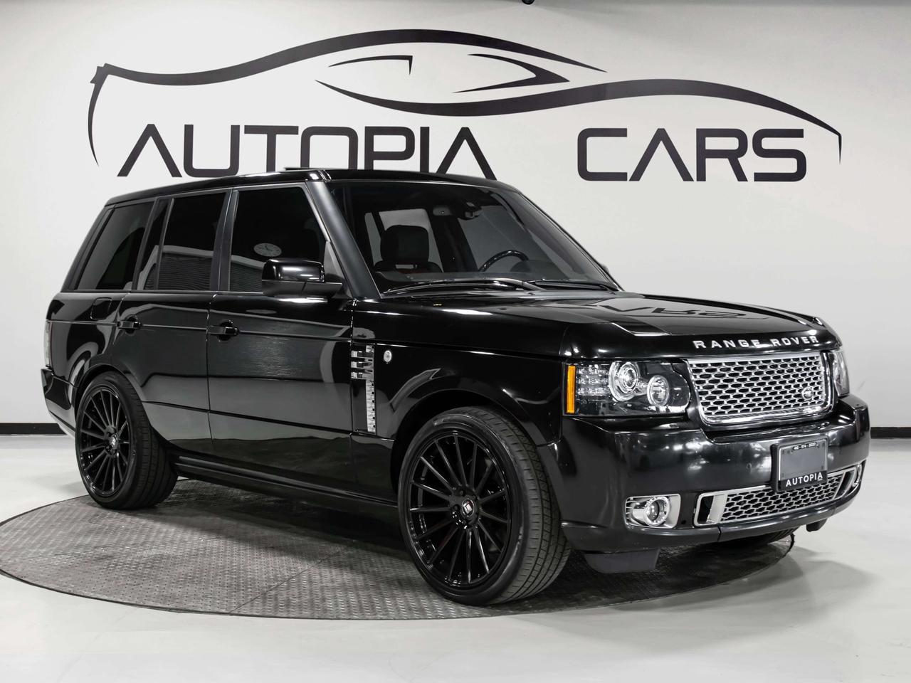 2012 Land Rover Range Rover SC AUTOBIOGRAPHY REAR DVD NAVI RED INT REAR CAM Photo2