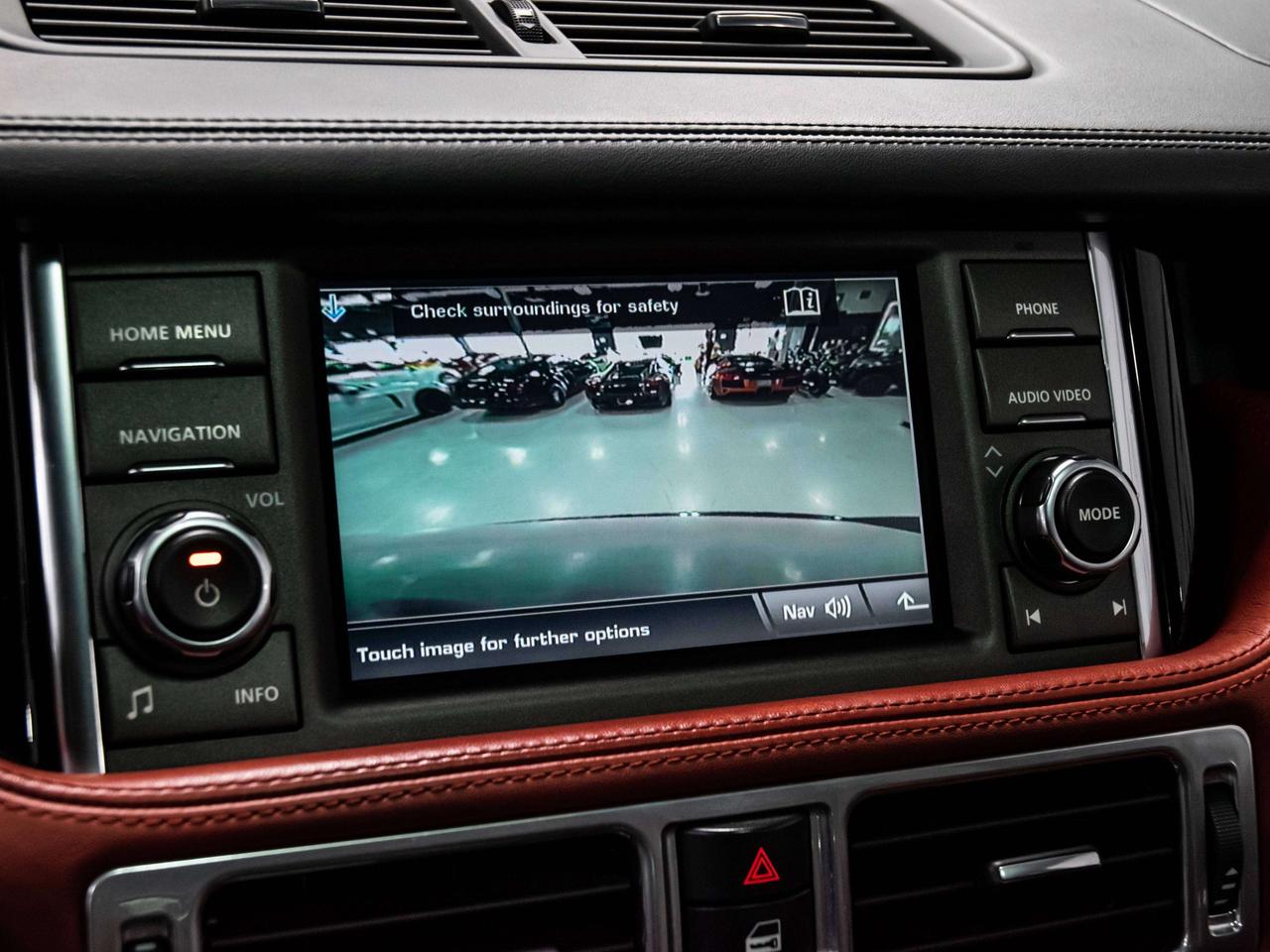 2012 Land Rover Range Rover SC AUTOBIOGRAPHY REAR DVD NAVI RED INT REAR CAM Photo