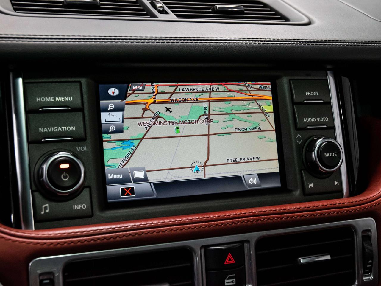 2012 Land Rover Range Rover SC AUTOBIOGRAPHY REAR DVD NAVI RED INT REAR CAM Photo