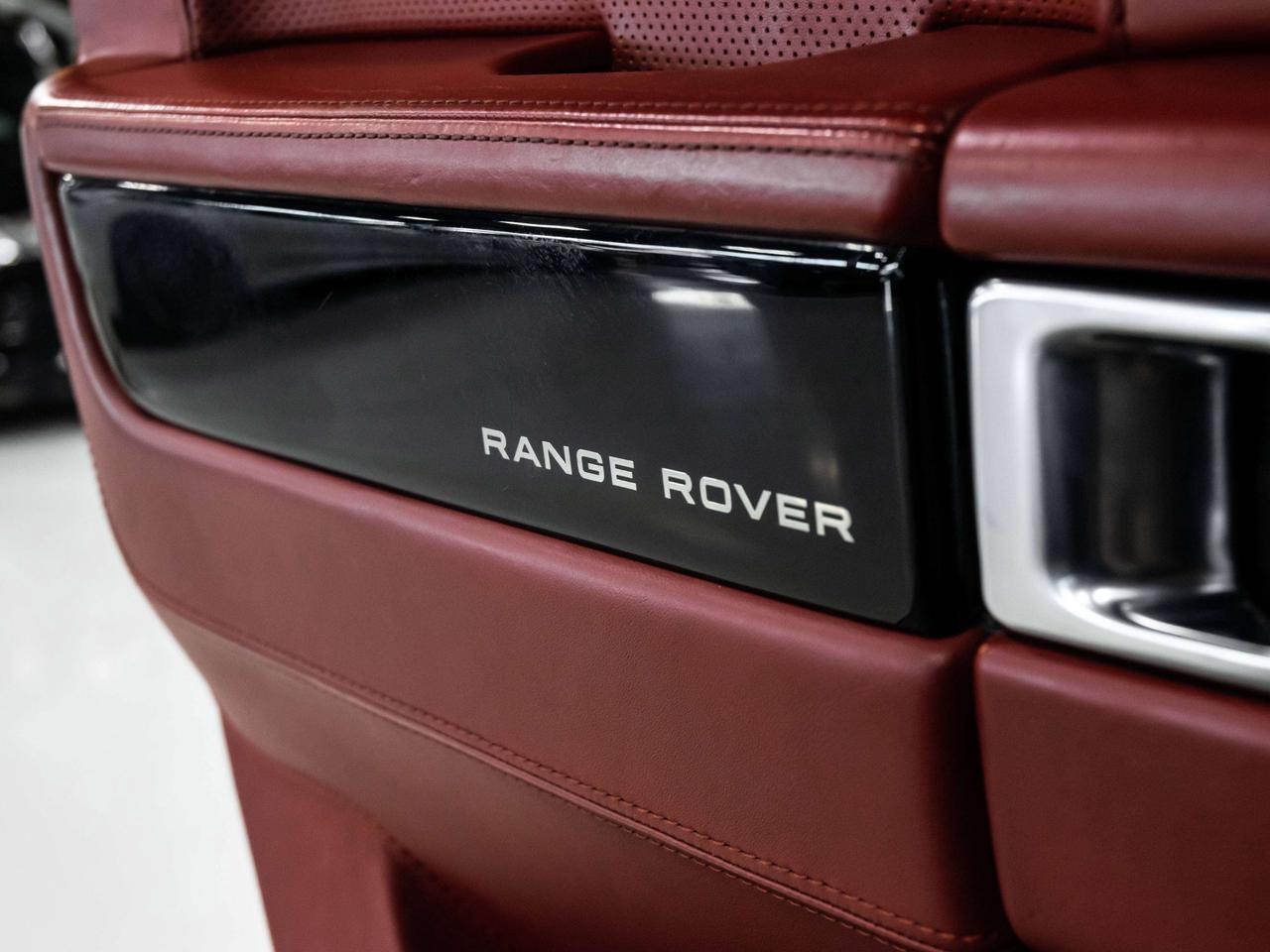 2012 Land Rover Range Rover SC AUTOBIOGRAPHY REAR DVD NAVI RED INT REAR CAM Photo