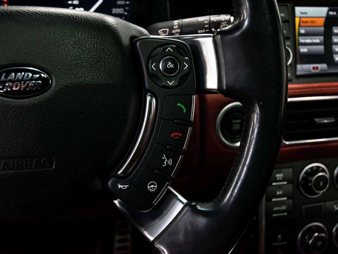 2012 Land Rover Range Rover SC AUTOBIOGRAPHY REAR DVD NAVI RED INT REAR CAM Photo