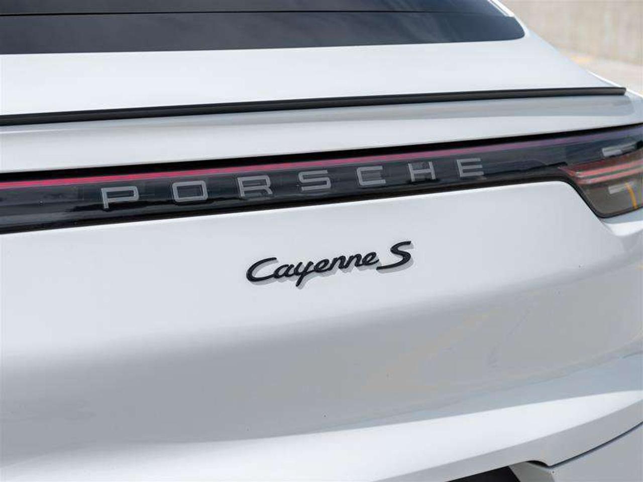 2023 Porsche Cayenne S Platinum Edition Coupe AWD Premium Pkg Plus Adaptive Cruise Control incl. Lane Keep Assist Surroun Photo
