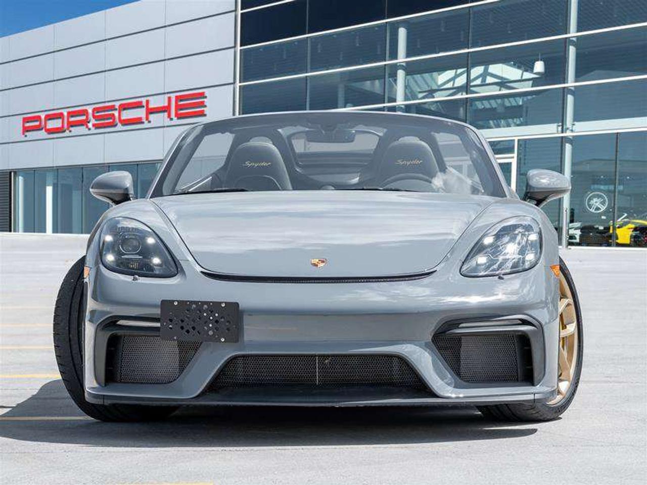 2023 Porsche 718 Spyder CPO PDK Porsche Ceramic Composite Brakes Adaptive Sport Seats Plus LED Headlights incl. Porsche Dyna Photo