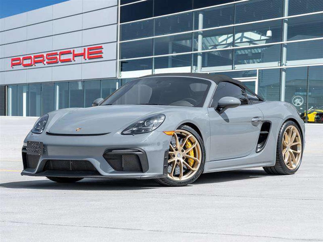 2023 Porsche 718 Spyder CPO PDK Porsche Ceramic Composite Brakes Adaptive Sport Seats Plus LED Headlights incl. Porsche Dyna Photo
