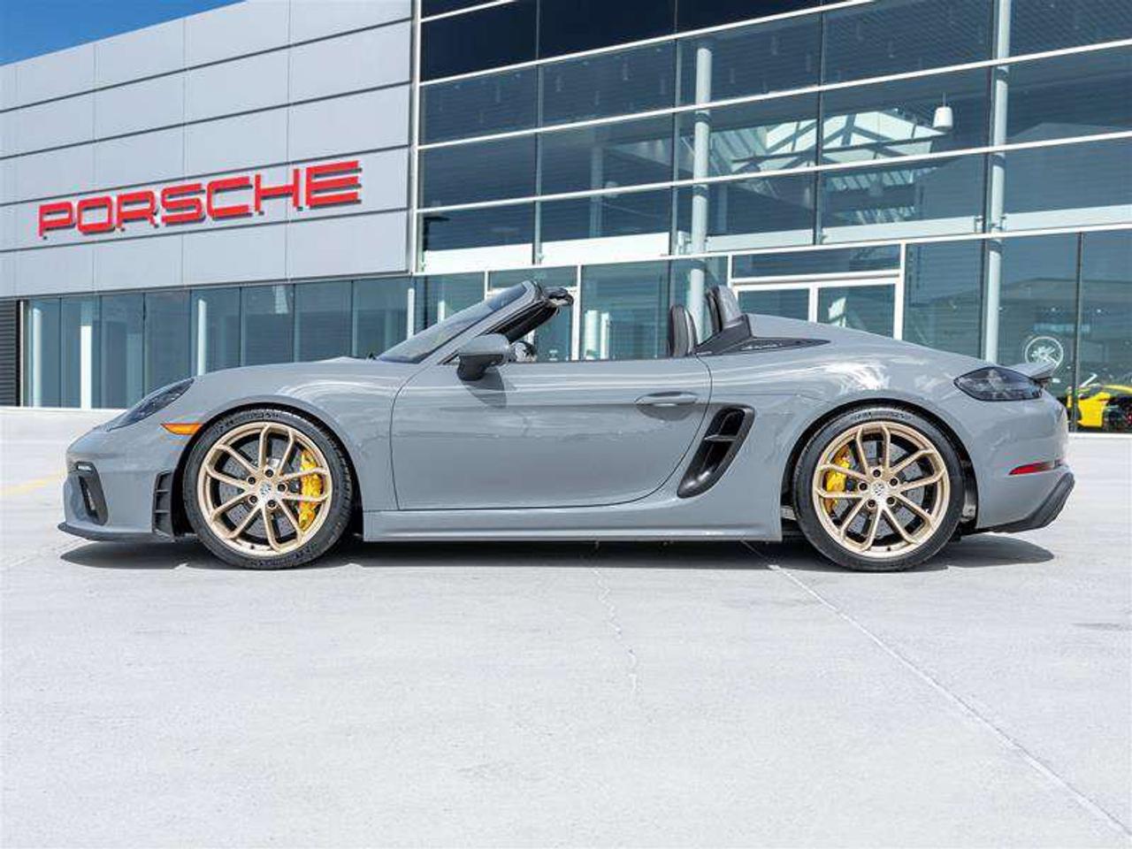 2023 Porsche 718 Spyder CPO PDK Porsche Ceramic Composite Brakes Adaptive Sport Seats Plus LED Headlights incl. Porsche Dyna Photo