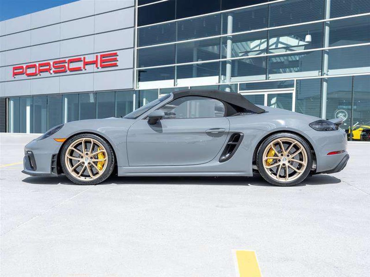 2023 Porsche 718 Spyder CPO PDK Porsche Ceramic Composite Brakes Adaptive Sport Seats Plus LED Headlights incl. Porsche Dyna Photo