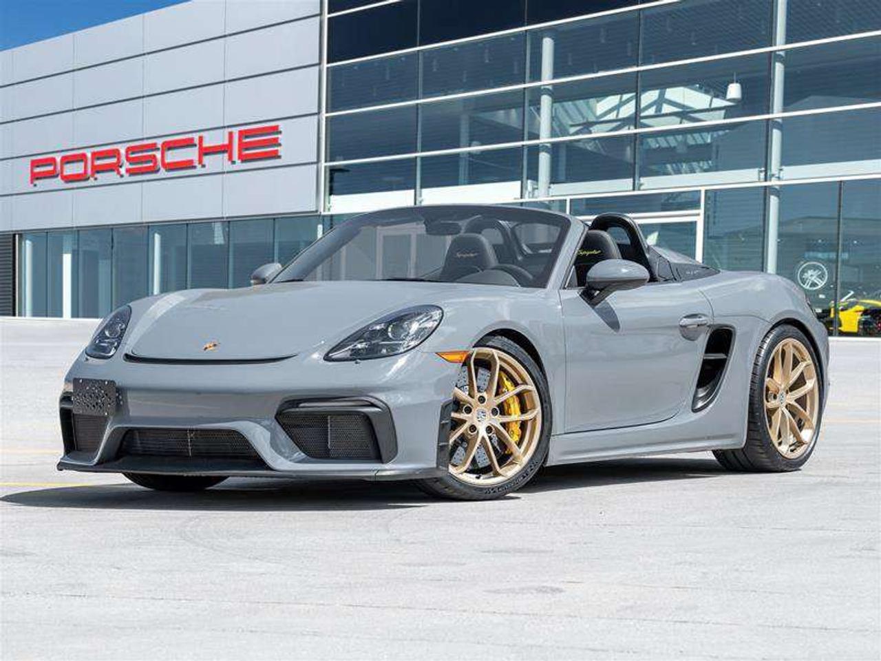 2023 Porsche 718 Spyder CPO PDK Porsche Ceramic Composite Brakes Adaptive Sport Seats Plus LED Headlights incl. Porsche Dyna Photo0