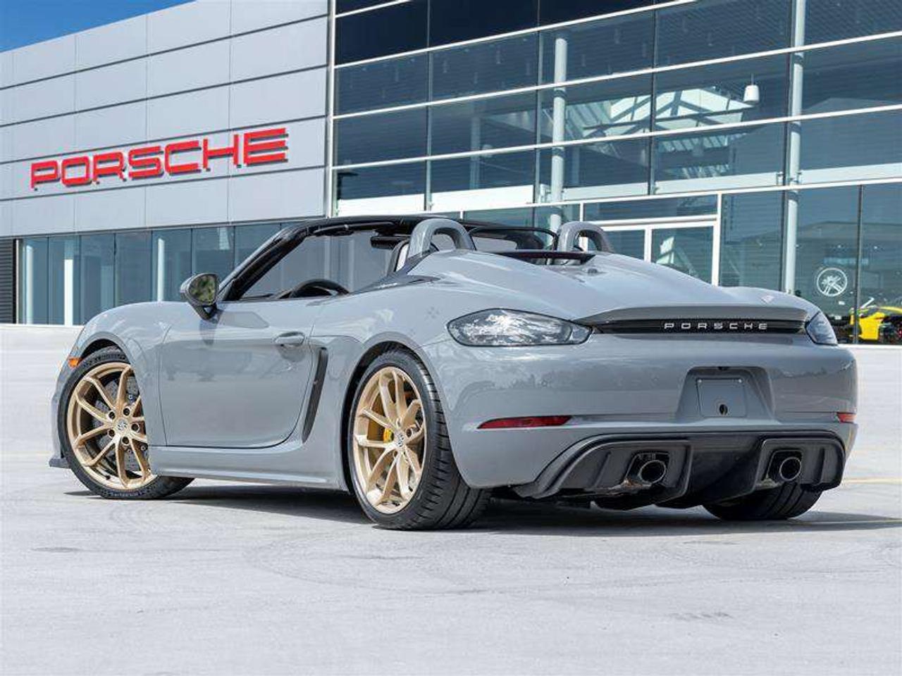 2023 Porsche 718 Spyder CPO PDK Porsche Ceramic Composite Brakes Adaptive Sport Seats Plus LED Headlights incl. Porsche Dyna Photo