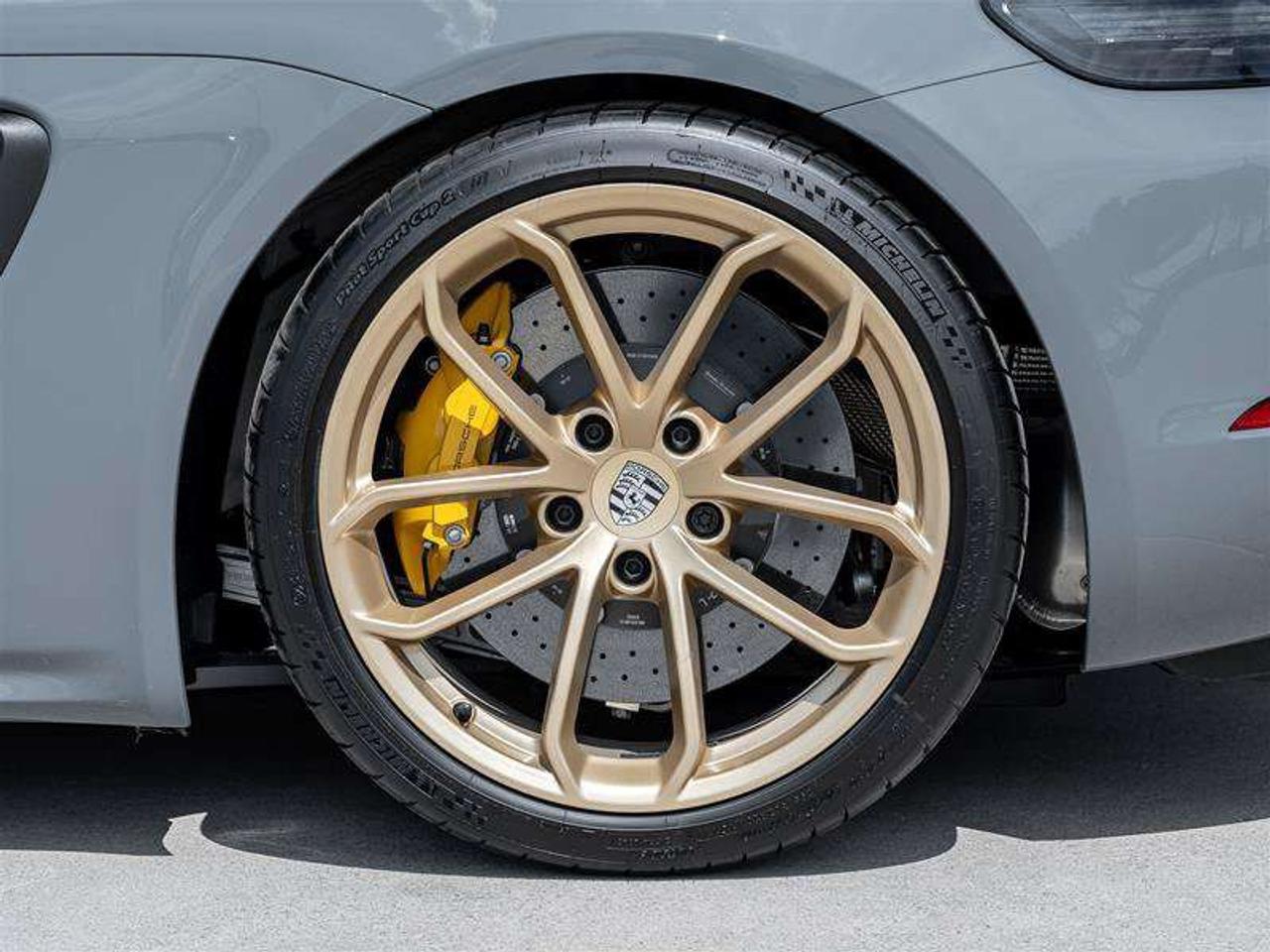 2023 Porsche 718 Spyder CPO PDK Porsche Ceramic Composite Brakes Adaptive Sport Seats Plus LED Headlights incl. Porsche Dyna Photo