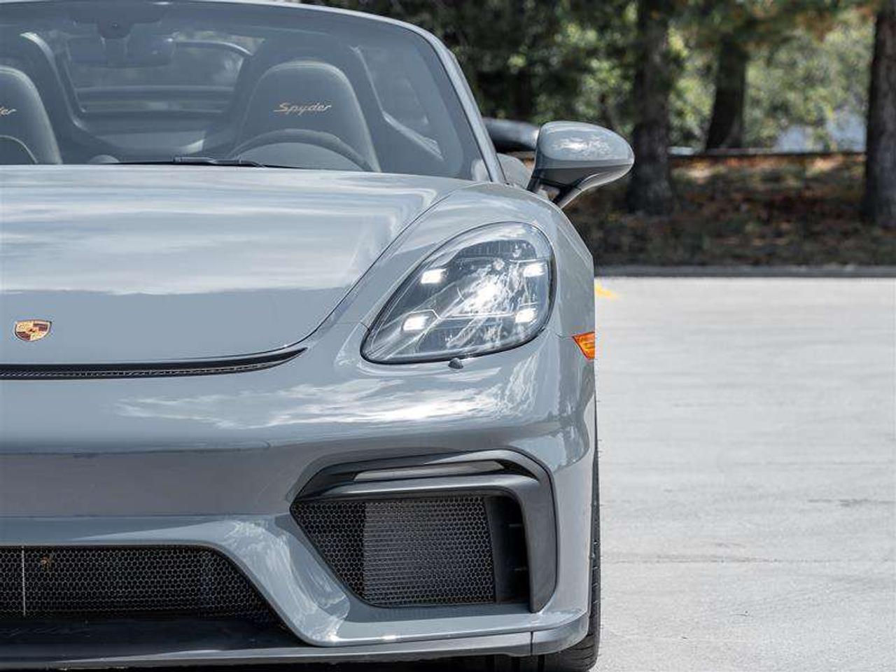 2023 Porsche 718 Spyder CPO PDK Porsche Ceramic Composite Brakes Adaptive Sport Seats Plus LED Headlights incl. Porsche Dyna Photo