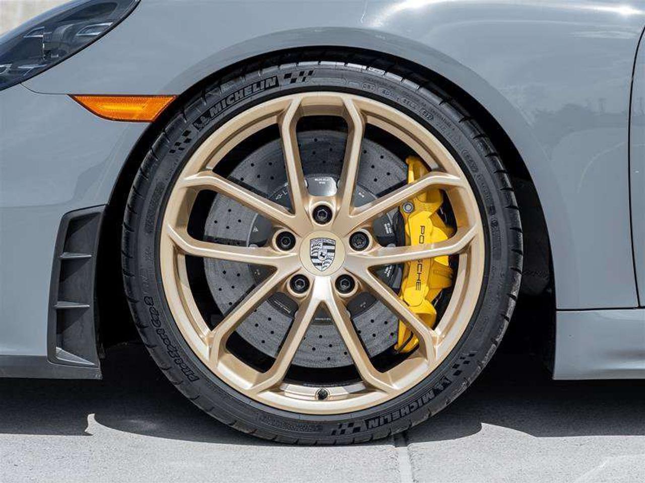 2023 Porsche 718 Spyder CPO PDK Porsche Ceramic Composite Brakes Adaptive Sport Seats Plus LED Headlights incl. Porsche Dyna Photo