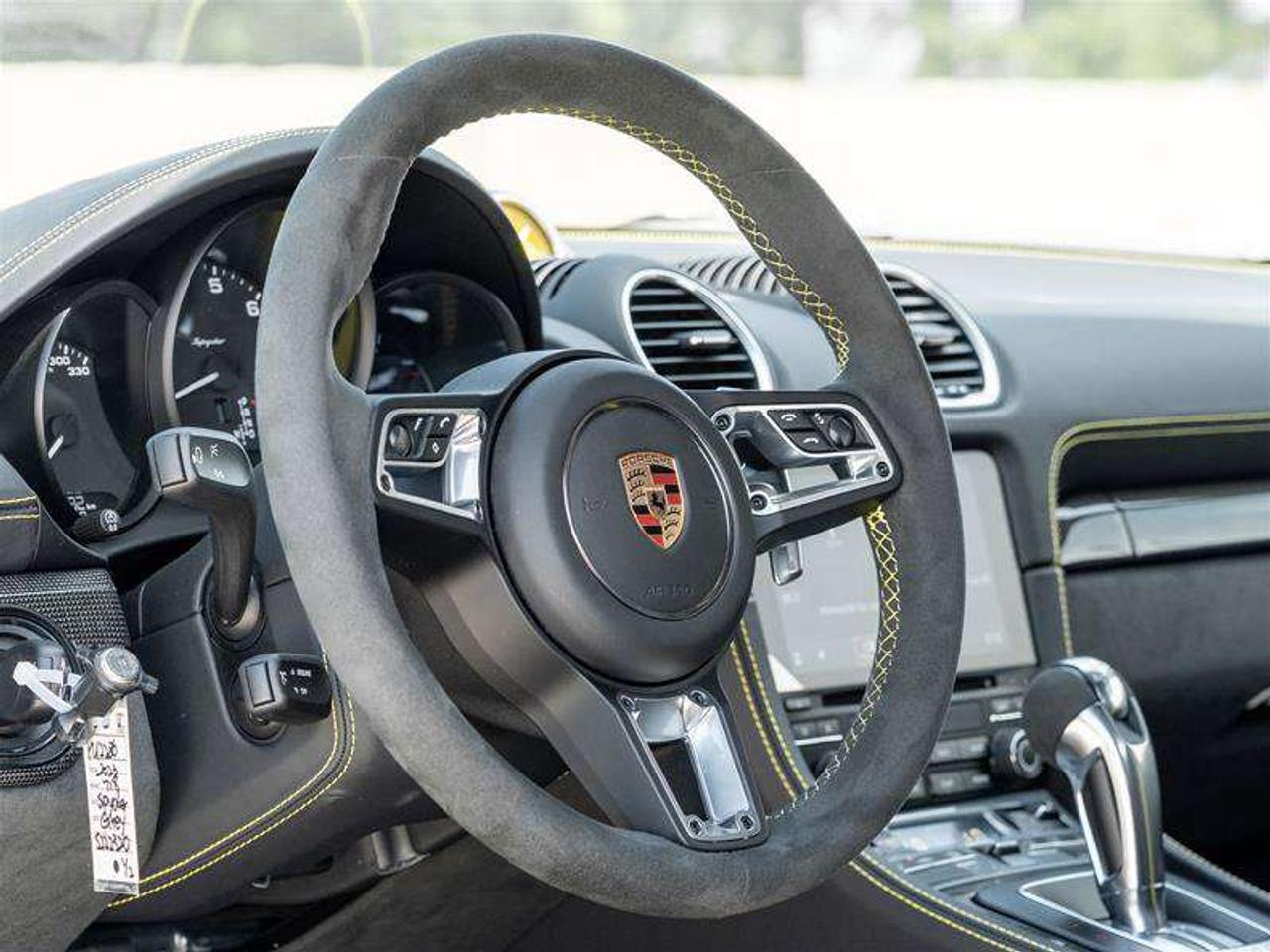 2023 Porsche 718 Spyder CPO PDK Porsche Ceramic Composite Brakes Adaptive Sport Seats Plus LED Headlights incl. Porsche Dyna Photo