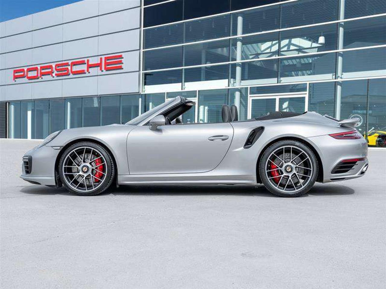 2018 Porsche 911 Turbo Cabriolet Porsche Entry & Drive 20 911 Turbo S Wheels Front Axle Lift System Extended Deviate Photo
