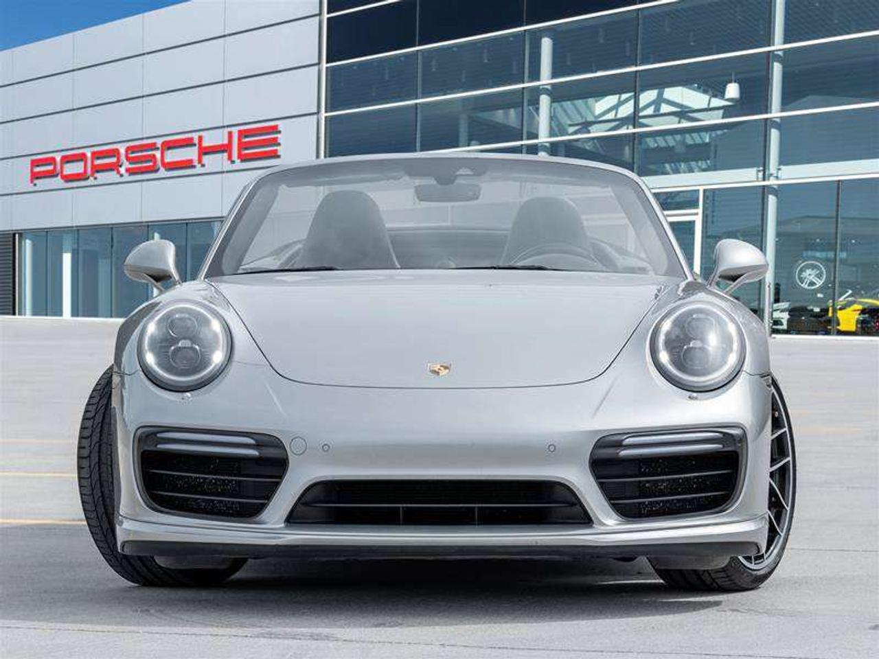 2018 Porsche 911 Turbo Cabriolet Porsche Entry & Drive 20 911 Turbo S Wheels Front Axle Lift System Extended Deviate Photo2