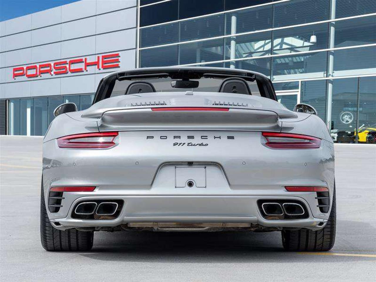 2018 Porsche 911 Turbo Cabriolet Porsche Entry & Drive 20 911 Turbo S Wheels Front Axle Lift System Extended Deviate Photo