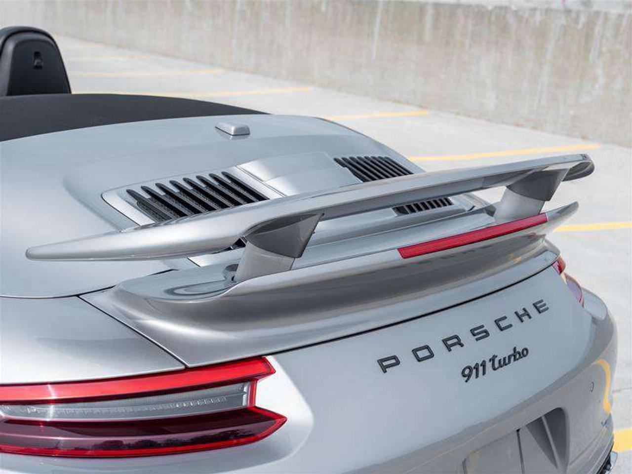 2018 Porsche 911 Turbo Cabriolet Porsche Entry & Drive 20 911 Turbo S Wheels Front Axle Lift System Extended Deviate Photo