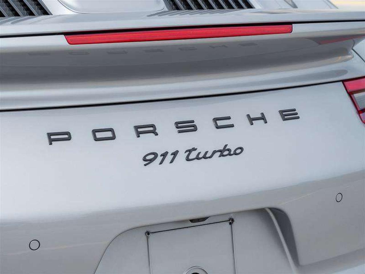 2018 Porsche 911 Turbo Cabriolet Porsche Entry & Drive 20 911 Turbo S Wheels Front Axle Lift System Extended Deviate Photo