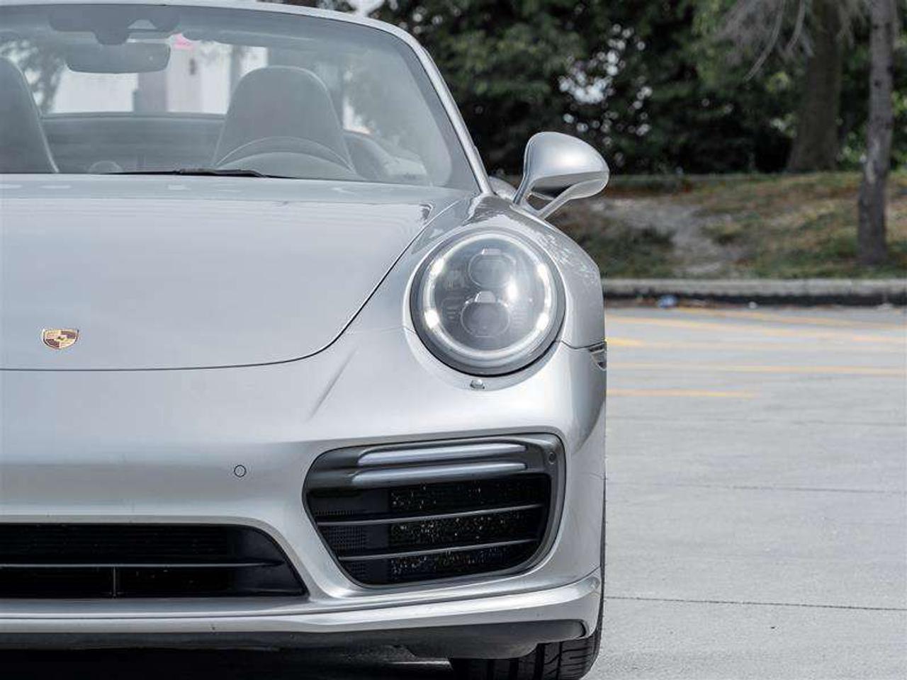 2018 Porsche 911 Turbo Cabriolet Porsche Entry & Drive 20 911 Turbo S Wheels Front Axle Lift System Extended Deviate Photo