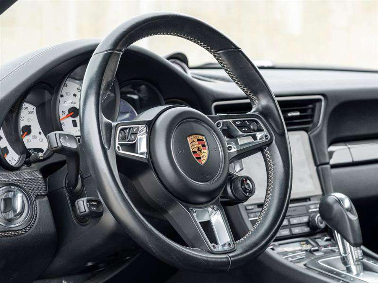 2018 Porsche 911 Turbo Cabriolet Porsche Entry & Drive 20 911 Turbo S Wheels Front Axle Lift System Extended Deviate Photo