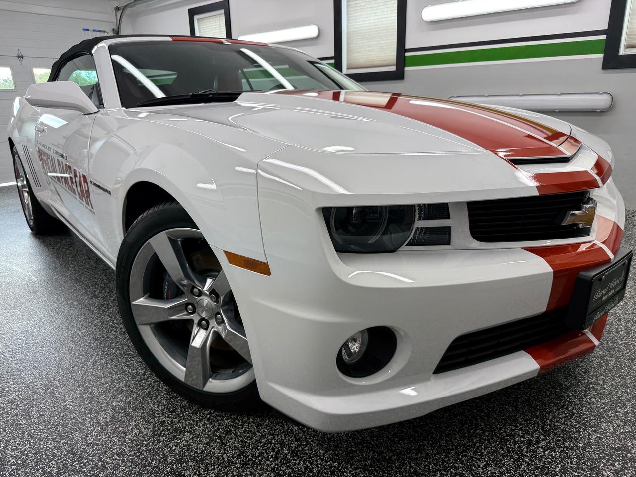 White 2011 Chevrolet Camaro Convertible Rear-Wheel Drive Manual