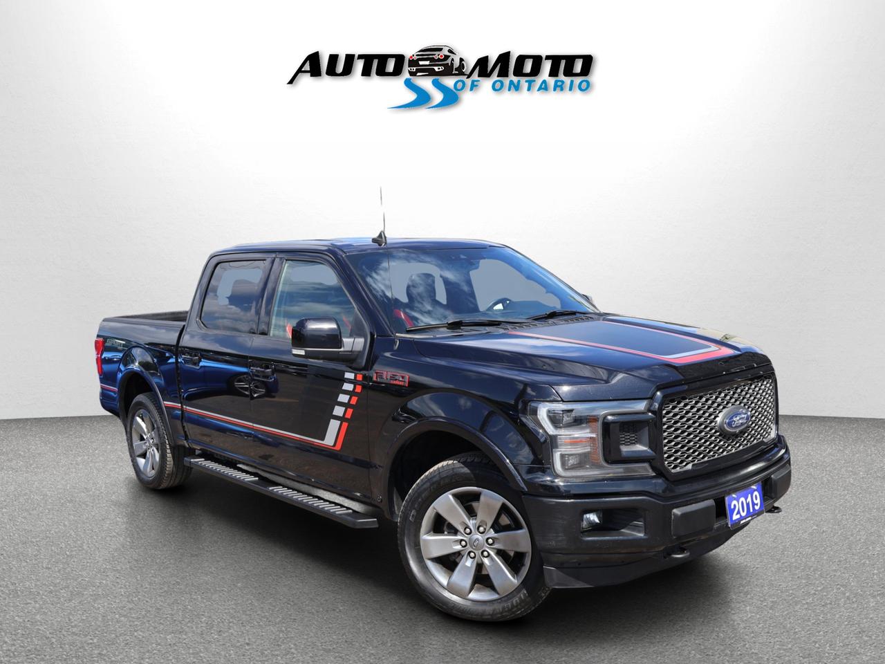 <p>*SAFETY INCLUDED*TIMING CHAIN REPLACED IN 2025 BY FORD*SERVICE HISTORY* <span>Very Clean Ford F-150 Lariat</span><span> 3.6L V6 with Automatic Transmission. Black on Black/Red Leather Interior. Power Windows, Power Locks, and Power Heated Mirrors, CD/AUX, AC, Keyless, Bluetooth, Cruise Control, Tow Hitch, Alloys, Navigation System, 360 Camera, Direction Compass, Sunroof, Power Sport Front Seats, Fog Lights, Steering Mounted Controls, Bed Liner and Hard Cover,</span><span> Side Running Boards, Heated Front Seats, Back Up Camera, and ALL THE POWER OPTIONS!! </span></p><p><span>-------------------------------------------------</span><br><span>Financing options are available start from 6.29% with $0 Down payment O.A.C.</span><br><span>-------------------------------------------------</span><br><span>SAFETY CERTIFICATION INCLUDED*** Vehicle comes with: Safety Certification, and Car Fax Report ALL INCLUDED!! At no extra cost to you!! Dont miss this opportunity to own a high-quality, pre-owned vehicle. </span><br><span>-------------------------------------------------</span><br><span>Additionally, our vehicles qualify for up to 4 years of extended warranty. Please speak to your sales representative for more information.</span><br><span>-------------------------------------------------</span><br><span>We are open Monday to Saturday from 10am - 6pm, Sundays Closed.</span><br><span>-------------------------------------------------</span><br><span>We also welcome trade-ins, with on-site buyers available to estimate your vehicle on the same day.</span><br><span>-------------------------------------------------</span><br><span>Visit us at 3219 Harvester Road, Burlington, L7N 3N8 or call us at Nine O Five-281-2255 for more information.</span><br><span>------------------------------------------------</span><br><span>Check our inventory at www automotoinc ca</span></p>
