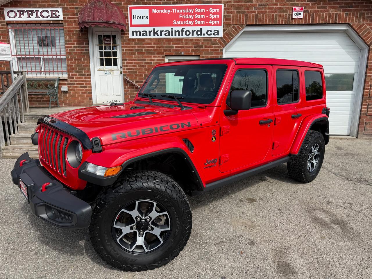 Used 2021 Jeep Wrangler Unlimited Rubicon 6spd Manual SKY ROOF Leather Nav for sale in Bowmanville, ON