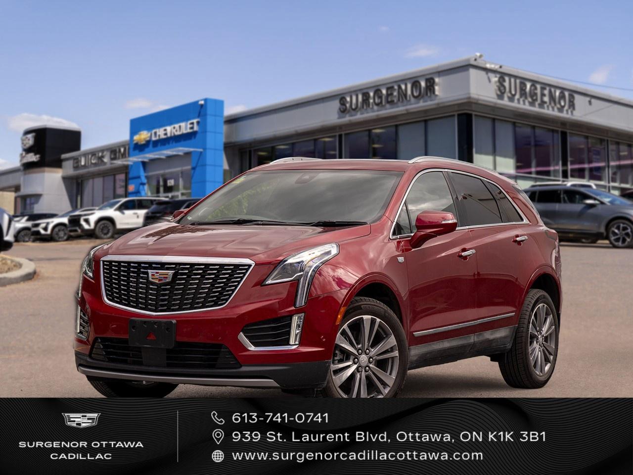 <p>Experience the exquisite 2025 Cadillac XT5 AWD Premium Luxury, an SUV that combines dynamic handling with a striking red exterior and sophisticated all-wheel drive. This refined vehicle showcases an elegant styling paired with a luxurious black interior featuring premium leather seats and a sunroof/moonroof for an added touch of sophistication.</p> <p>Elevate your driving experience with advanced technology and safety features. The XT5 comes equipped with a state-of-the-art navigation system, smart device integration, and a Wi-Fi hotspot, keeping you connected on the go. Safety is paramount, with features such as lane assist, parking sensors, a backup camera, and heated mirrors, ensuring peace of mind during every journey.</p> <p>The XT5 AWD Premium Luxury is perfect for those seeking a blend of style, comfort, and technology. Whether you are an urban professional or a family exploring the great outdoors, this Cadillac meets your needs. Contact Surgenor Chevrolet Buick GMC Cadillac to learn more about this impressive vehicle and schedule a test drive today.</p>