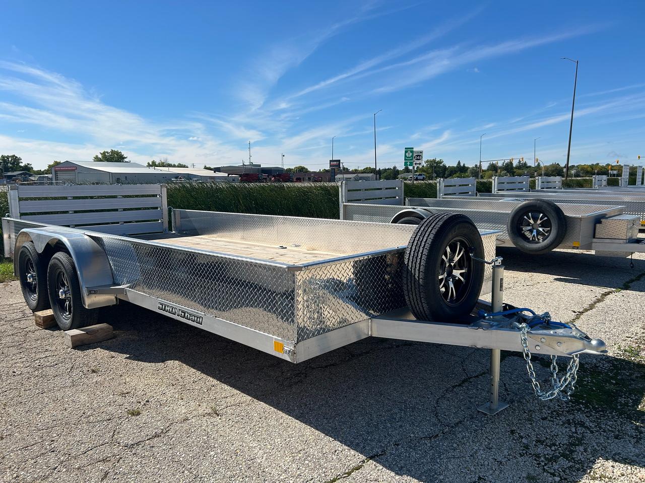 2027 Stronghaul Utility Trailer  82 x 16' Stronghaul Solid Side Trailer Photo