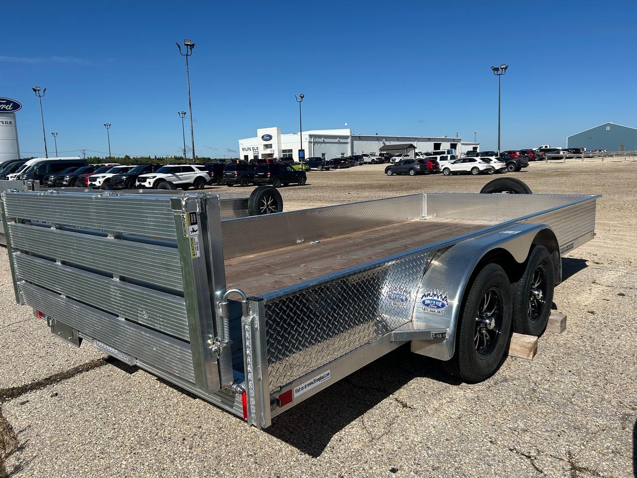 2027 Stronghaul Utility Trailer  82 x 16' Stronghaul Solid Side Trailer Photo