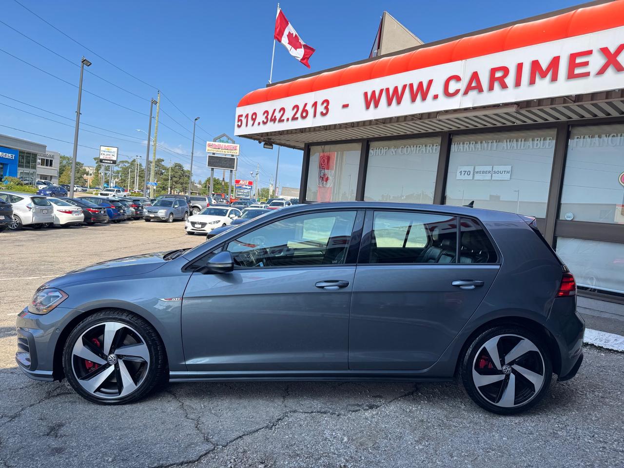 2018 Volkswagen Golf GTI 5-Door Autobahn Leather | Sunroof | NAVI | BSM Photo