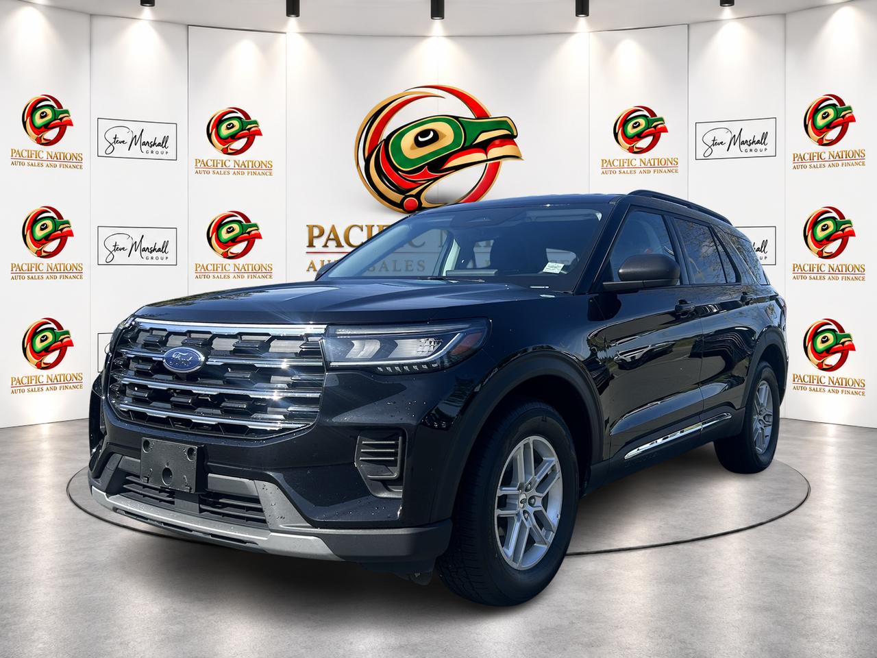 Black 2025 Ford Explorer SUV / Crossover All-Wheel Drive Automatic