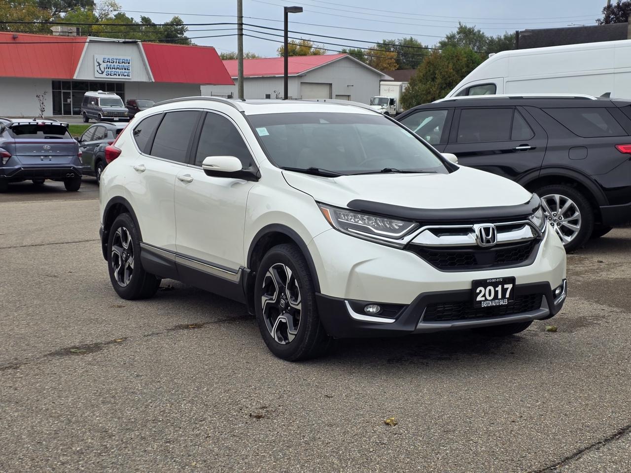 2017 Honda CR-V Touring AWD Snow tire package included Photo2