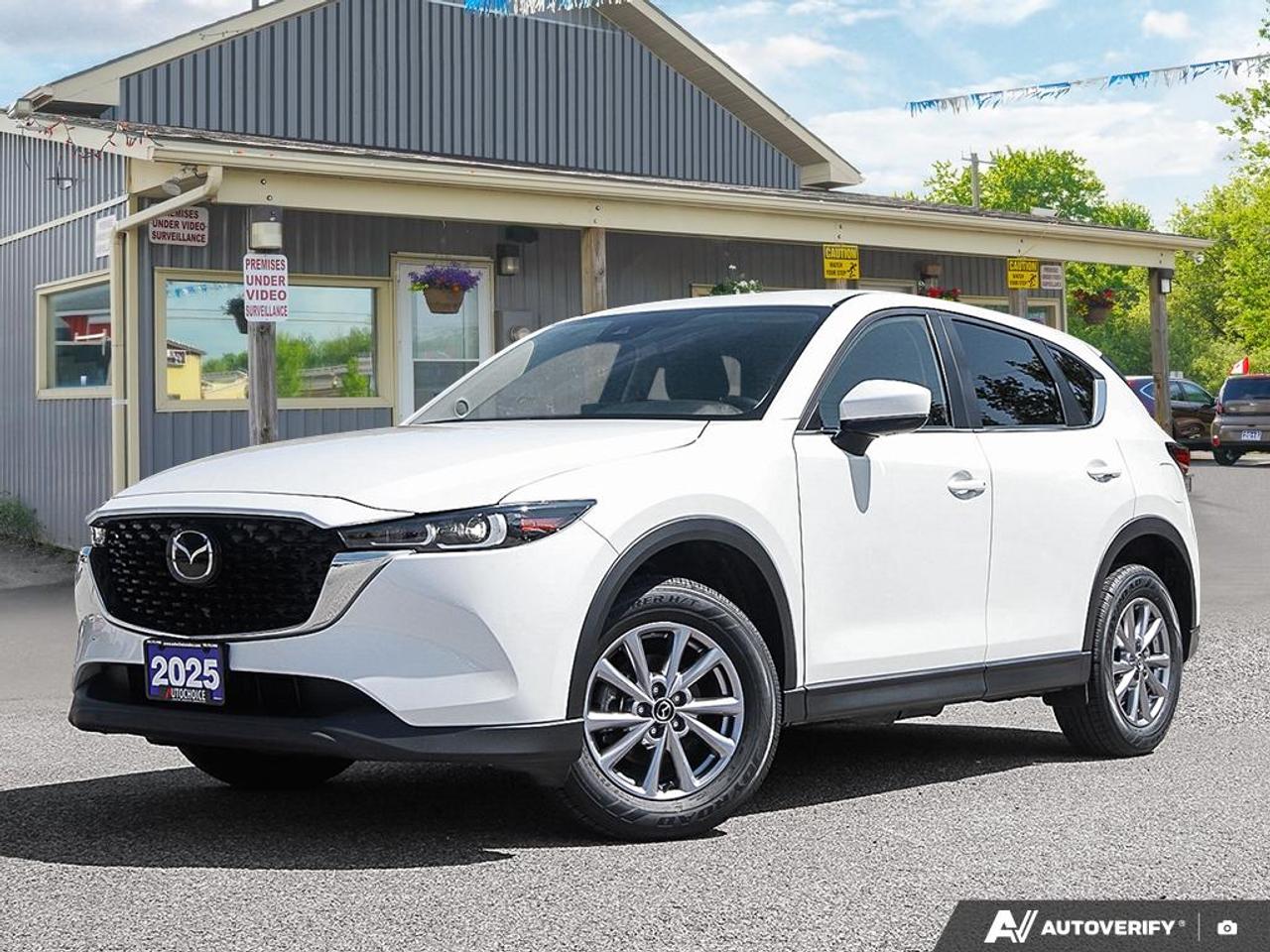 Used 2025 Mazda CX-5 GS AWD, R/V CAM, PWR T/GATE, LEATHER INT, H/SEATS for sale in Orillia, ON