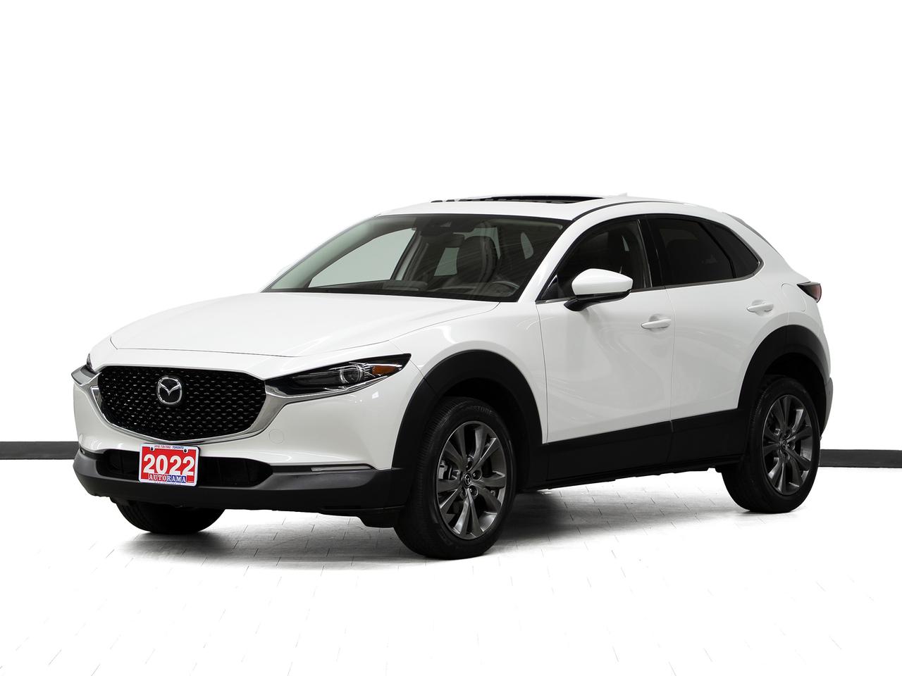 2022 Mazda CX-30 GS AWD | Sunroof | Leather | BSM | ACC | CarPlay
