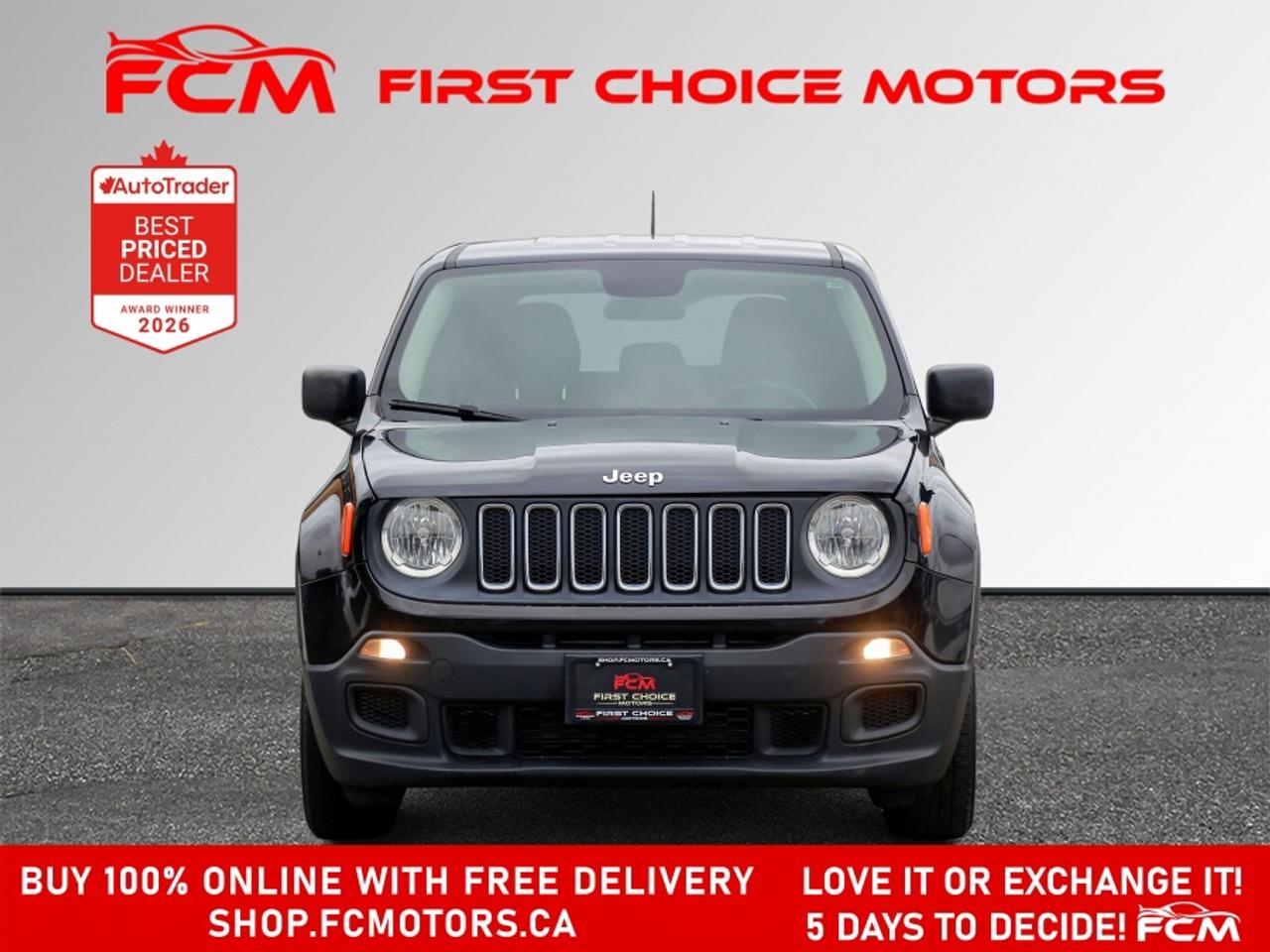 2015 Jeep Renegade SPORT | FULLY CERTIFIED WITH WARRANTY Photo