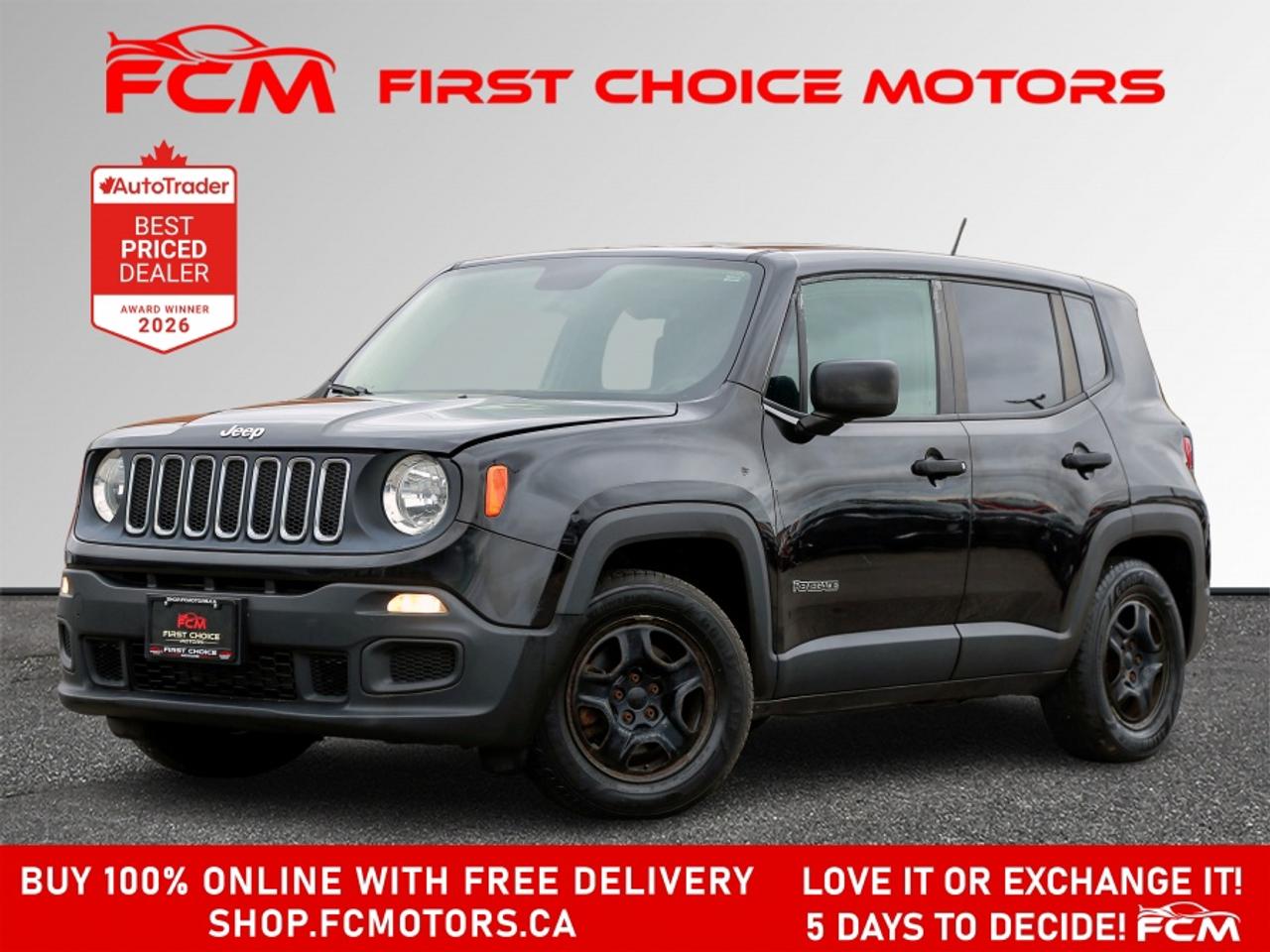 2015 Jeep Renegade SPORT | FULLY CERTIFIED WITH WARRANTY Photo