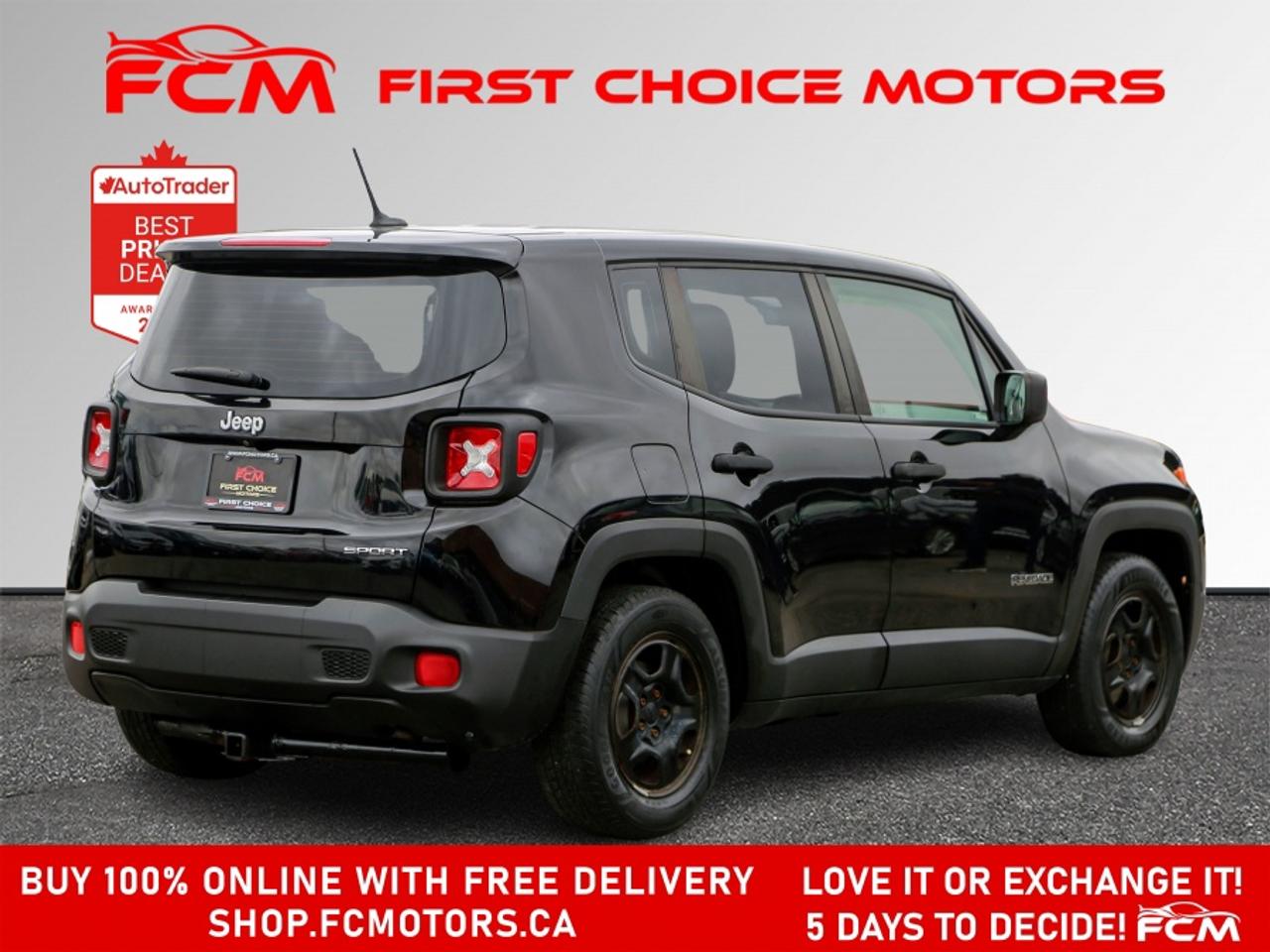 2015 Jeep Renegade SPORT | FULLY CERTIFIED WITH WARRANTY Photo
