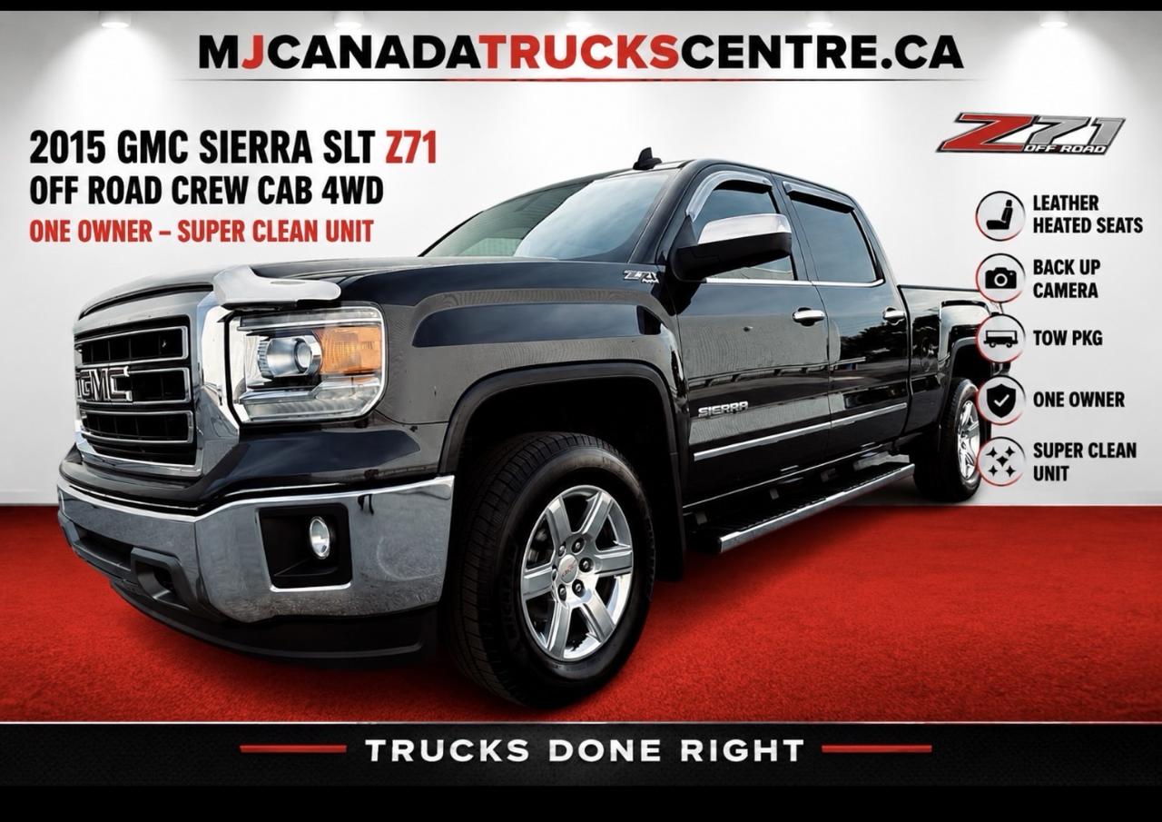 2015 GMC Sierra 1500 SLT Z71 6.5 FT BOX