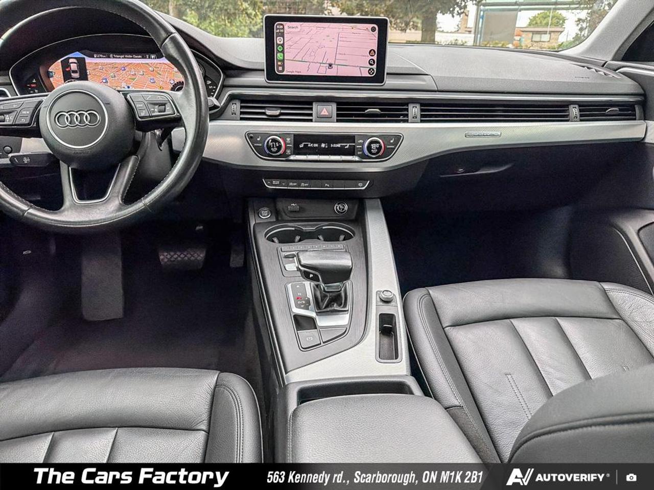 2019 Audi A4 Progressiv 45 TFSI quattro Apple Carplay Loaded! Photo