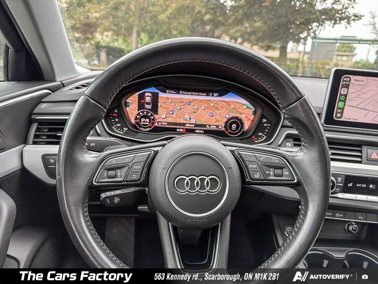 2019 Audi A4 Progressiv 45 TFSI quattro Apple Carplay Loaded! Photo