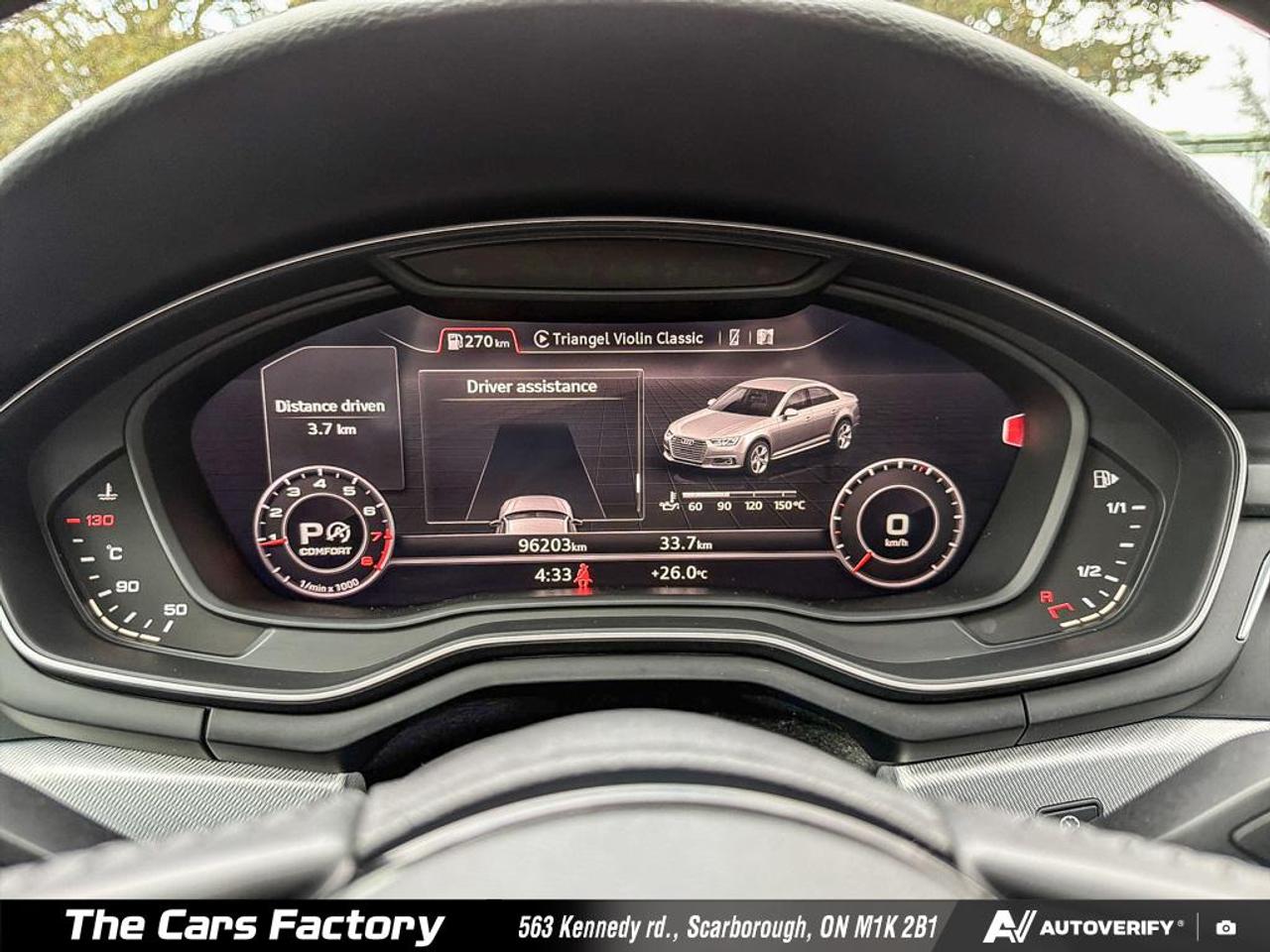 2019 Audi A4 Progressiv 45 TFSI quattro Apple Carplay Loaded! Photo