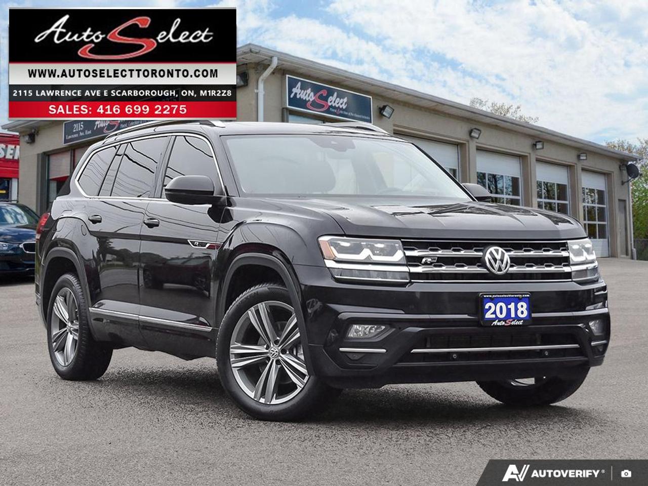 2018 Volkswagen Atlas Execline R-Line - 4Motion - AWD - Apple Carplay - 7 Seater Photo