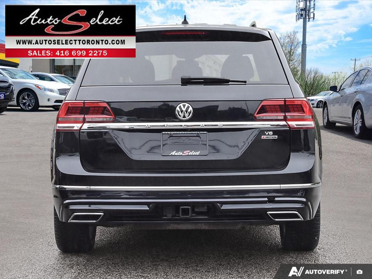 2018 Volkswagen Atlas Execline R-Line - 4Motion - AWD - Apple Carplay - 7 Seater Photo4
