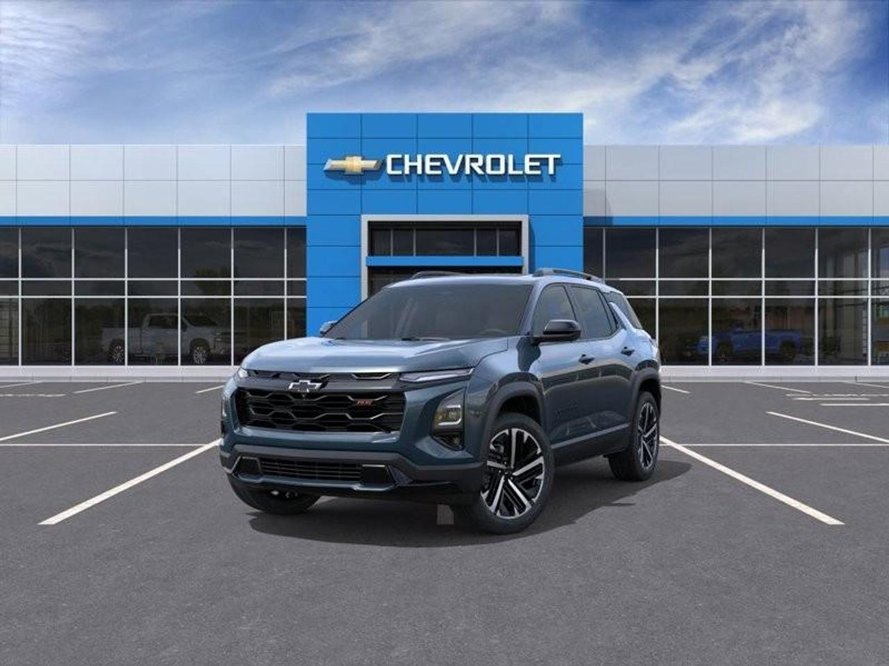2027 Chevrolet Equinox RS New 5 Passenger AWD SUV with a Panoramic Sunroof, Heated and Ventilated Front Seats, Heated Second Row Outboard Seats, Heated Steering Wheel, Rainsense Front Wipers with Heated Wiper Park, Adaptive Cr Photo