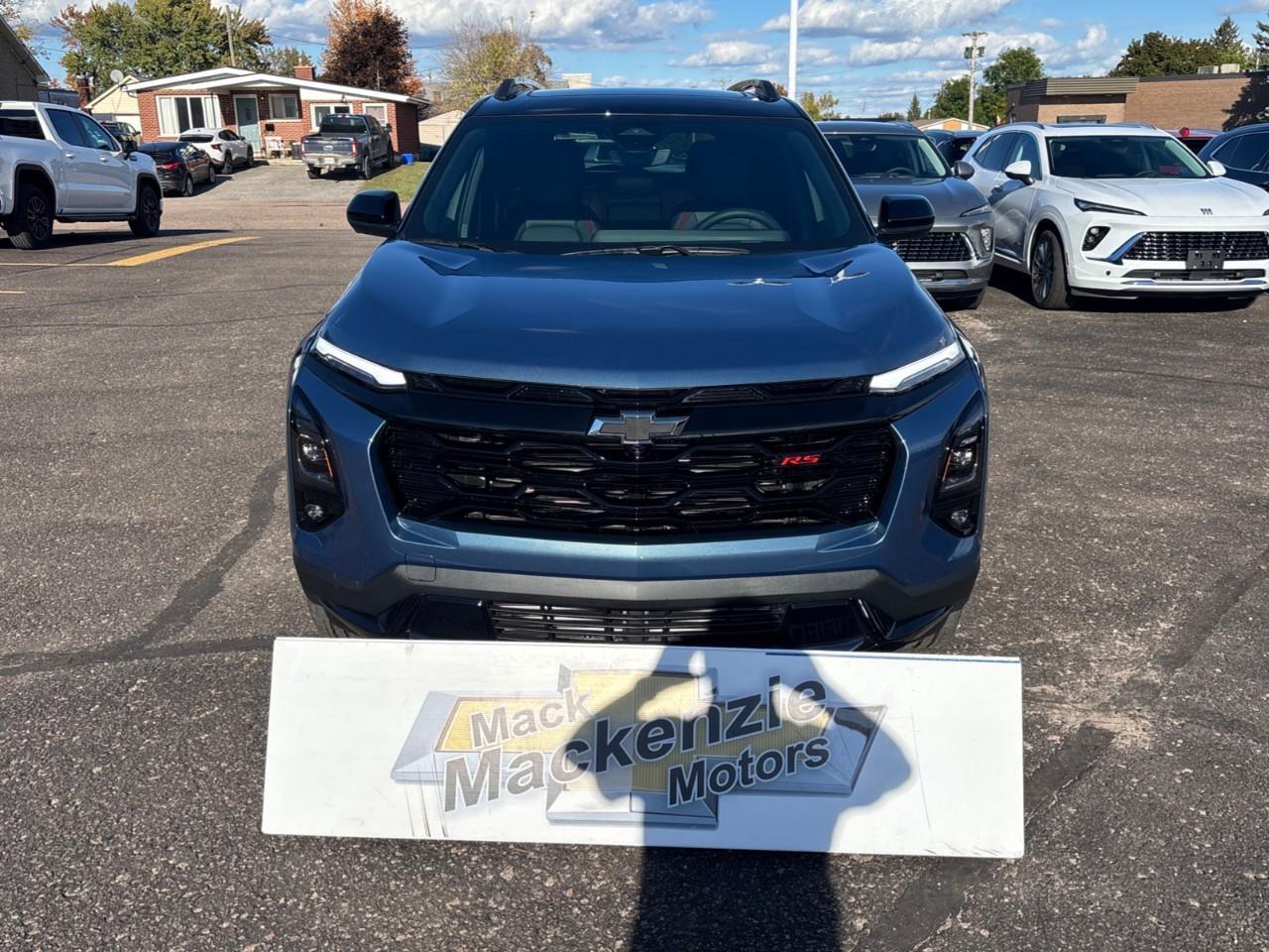 2027 Chevrolet Equinox RS New 5 Passenger AWD SUV with a Panoramic Sunroof, Heated and Ventilated Front Seats, Heated Second Row Outboard Seats, Heated Steering Wheel, Rainsense Front Wipers with Heated Wiper Park, Adaptive Cr Photo0