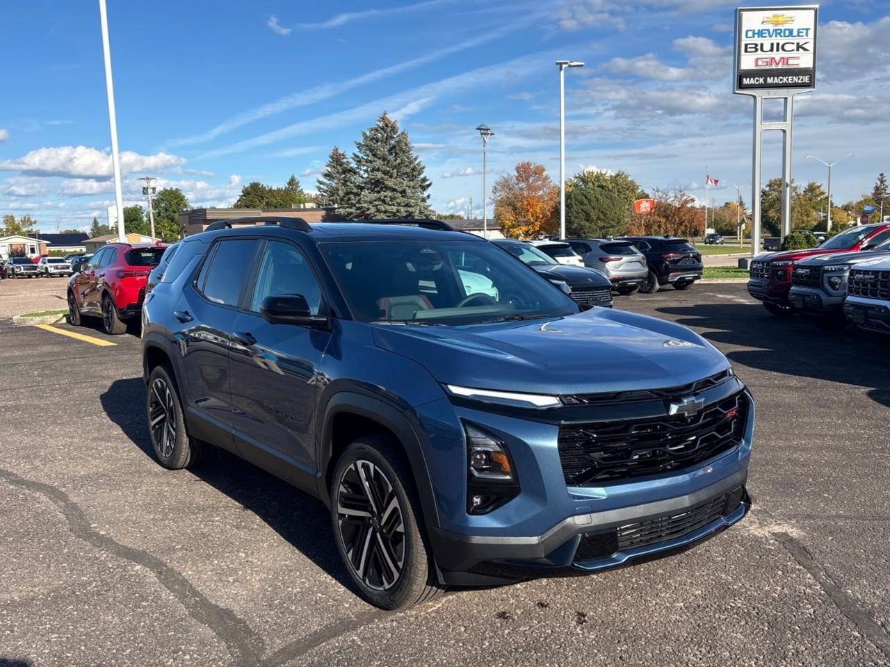 2027 Chevrolet Equinox RS New 5 Passenger AWD SUV with a Panoramic Sunroof, Heated and Ventilated Front Seats, Heated Second Row Outboard Seats, Heated Steering Wheel, Rainsense Front Wipers with Heated Wiper Park, Adaptive Cr Photo5
