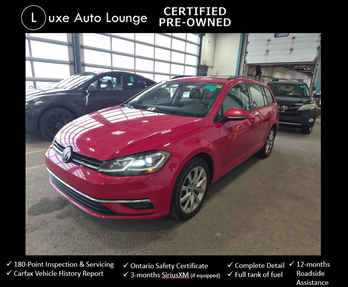 Used 2018 Volkswagen Golf SportWagen Comfortline- 6SPD, AWD, APPLE CARPLAY/ANDROID AUTO for sale in Orleans, ON