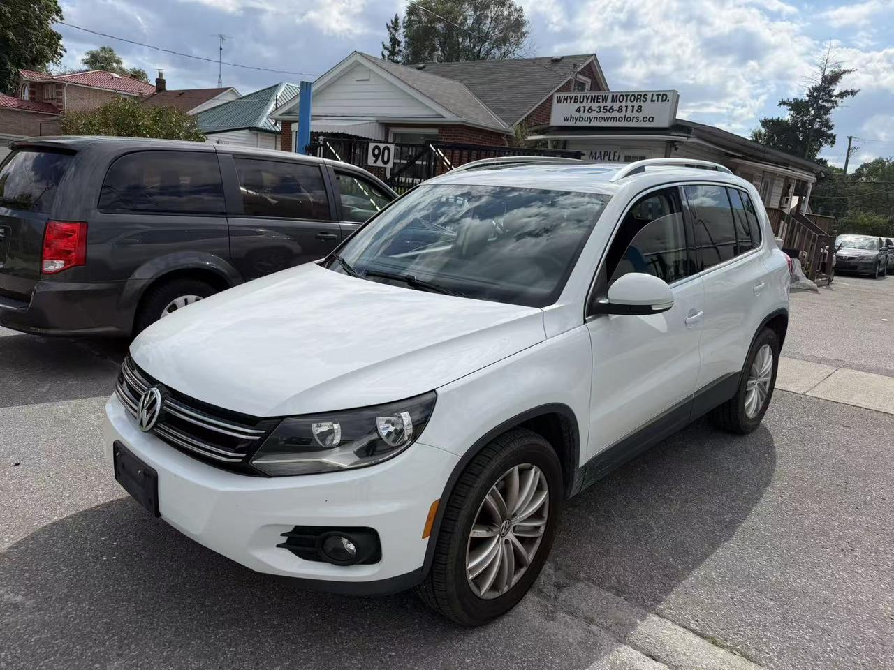 <p>COMFORTLINE! 4 MOTION! VERY WELL EQUIPED! LEATHER SEAT! PANORAMIC SUNROOF!</p><p>SMART KEY! PUSH START! NAVI! BACKUP CAMERA! BLUETOOTH! POWER SEAT! HEATED&nbsp;</p><p>SEAT! ICE COLD A/C! GOOD BODY AND TIRES! NO ANY WARNIGN LIGHT ON! DRIVE NICE</p><p>AND SMOOTH! LOCAL ONTARIO CAR WITH CLEAN TITLE! ONE OWNER! AS IS SALE!&nbsp;</p><p>CERTIFIABLE AT $599 EXTRA! APPOINTMENT NEEDED DUE TO TWO OFF SITE PARKING</p><p>STORAGE LOTS!</p><p>WHYBUYNEW MOTORS LTD</p><p>90 WINTER AVE, SCARBOROUGH,ON , M1K 4M3</p><p>416-356-8118&nbsp; &nbsp; 647-348-5885</p><p>WHYBUYNEW2010@HOTMAIL.COM</p><p>WHYBUYNEWMOTORS.CA</p>