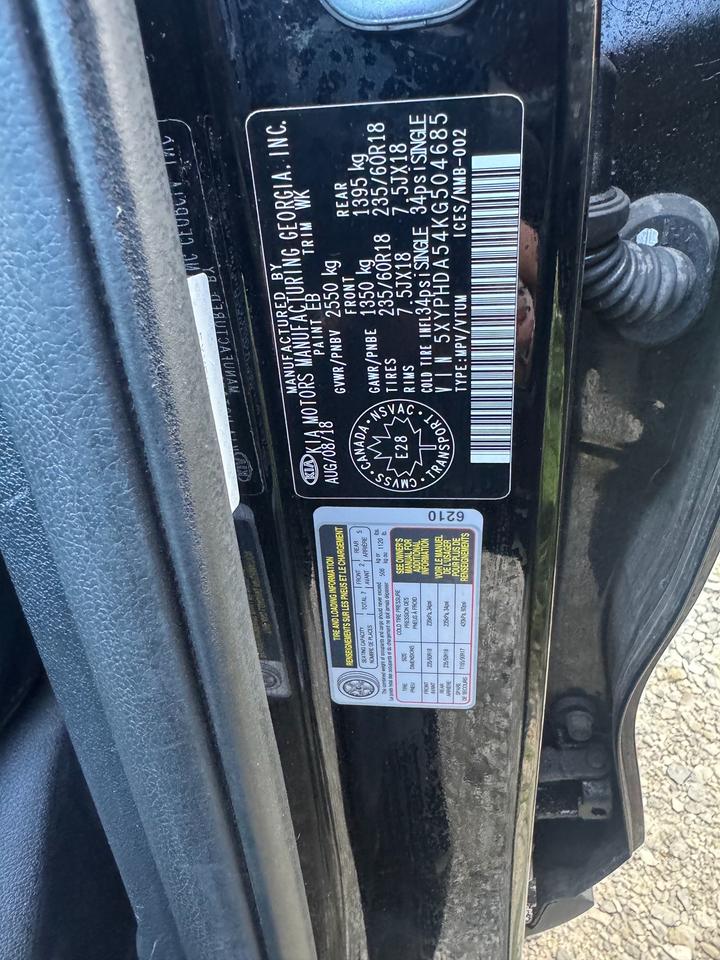 2019 Kia Sorento EX Photo